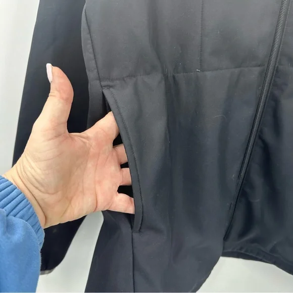 Salomon Black Nylon Jacket Ski Snowboard Mens XL - Picture 4 of 10